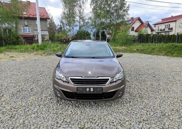 Peugeot 308 cena 34900 przebieg: 100000, rok produkcji 2016 z Tuchów małe 742